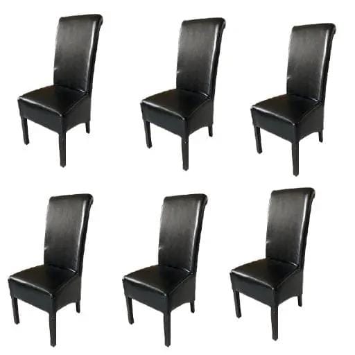 Lowa Dining Chair Set of 6 by BroDeals