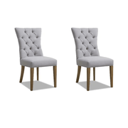 Tufted Back Dining Chair by BroDeals