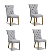 Tufted Back Dining Chair by BroDeals