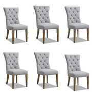 Tufted Back Dining Chair by BroDeals