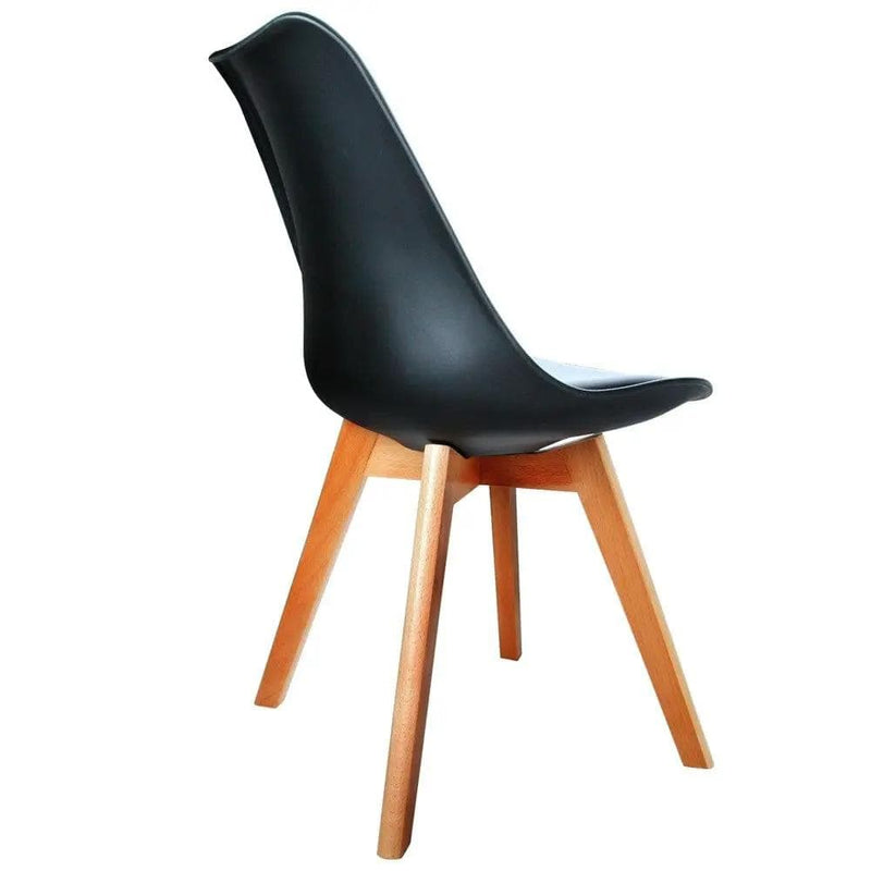 Sonia Chair Set of 4-Black by BroDeals