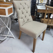 Tufted Back Dining Chair by BroDeals