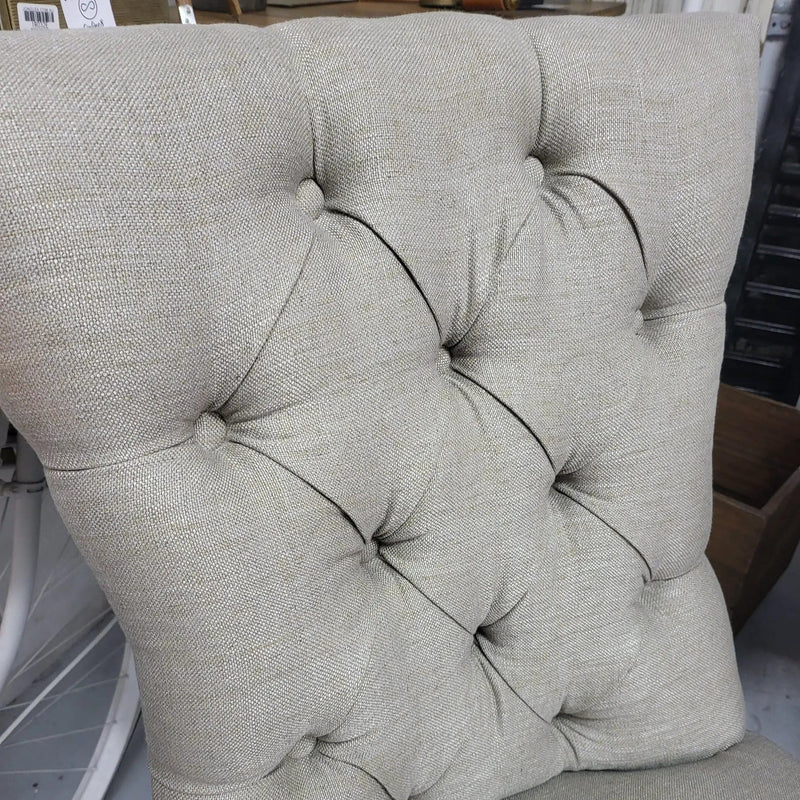 Tufted Back Dining Chair by BroDeals