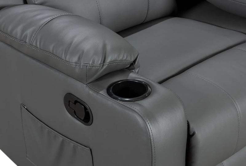 BroDeals Lounge Suite Madrid Manual Recliner Lounge Suite - 3+1+1 Madrid Manual Recliner Lounge Suite - 3+1+1