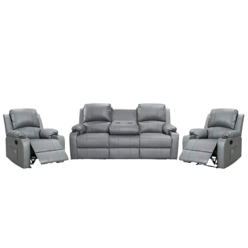 BroDeals Lounge Suite Madrid Manual Recliner Lounge Suite - 3+1+1 Madrid Manual Recliner Lounge Suite - 3+1+1