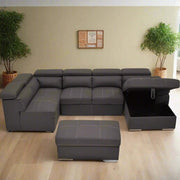 BroDeals Lounge Suite Milan Lounge Suite Sofabed with Storage & Ottoman Milan Lounge Suite Sofabed with Storage & Ottoman