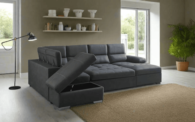 BroDeals Lounge Suite Milan Lounge Suite Sofabed with Storage & Ottoman Milan Lounge Suite Sofabed with Storage & Ottoman