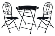 Outdoor Metal Foldable Café Set by BroDeals