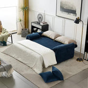 Rome 2 Seater Roll Out Sofabed - Dark Blue by BroDeals