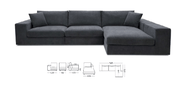 BroDeals Sofas Benowa Reversible Chaise Sofa Benowa Reversible Chaise Sofa