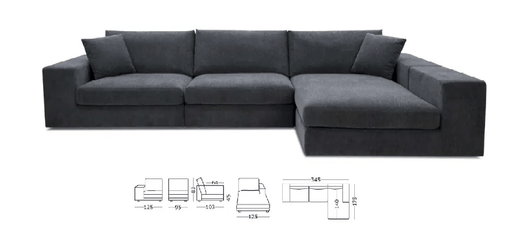 BroDeals Sofas Benowa Reversible Chaise Sofa Benowa Reversible Chaise Sofa