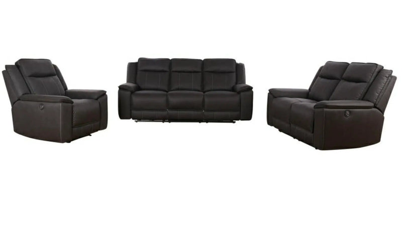 Glasgow Electric Recliner Lounge Suite by BroDeals