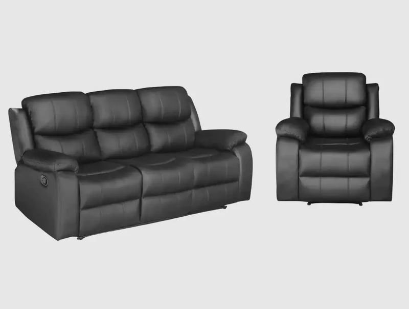 Katie Recliner Sofa Set - 3RR + R by BroDeals