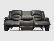Lara Three Seater Recliner with cup holder by BroDeals