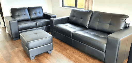 BroDeals Sofas Metro 2 Seat Sofa - Black Metro 2 Seat Sofa - Black