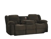 Mila Brown Fabric 3RR Recliner by BroDeals