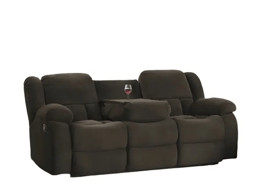 BroDeals Sofas Mila Brown Fabric 3RR Recliner Mila Brown Fabric 3RR Recliner