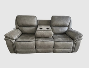 Moy 3 Seater Recliner - Grey by BroDeals