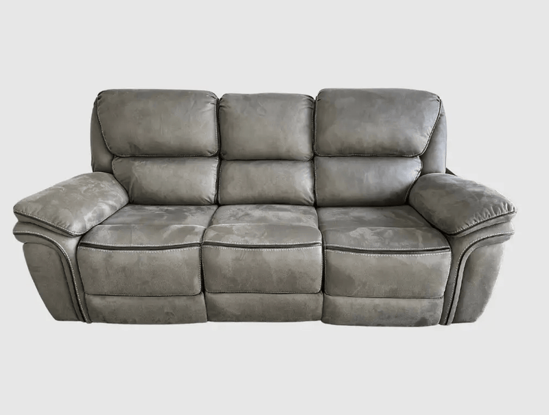 Moy 3 Seater Recliner - Grey by BroDeals