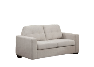 Rose 2 Seater Sofabed - Beige by BroDeals