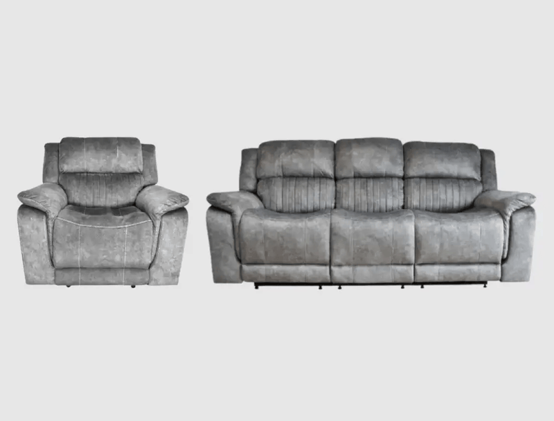 Washington Fabric 3RR + R Recliner Suite by BroDeals