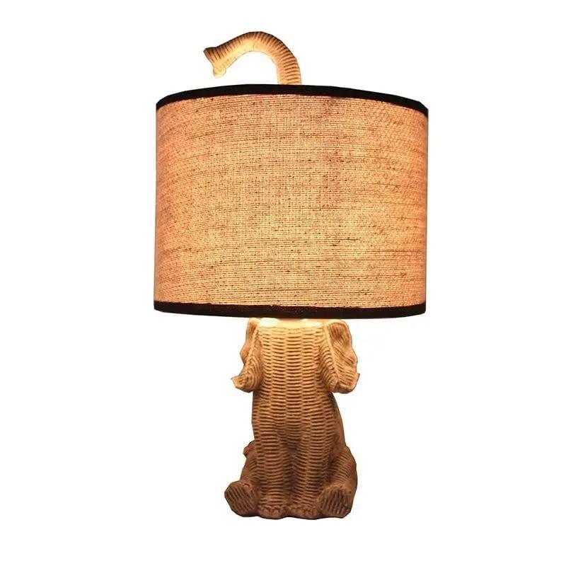 Elephant Trunk Table Lamp by BroDeals