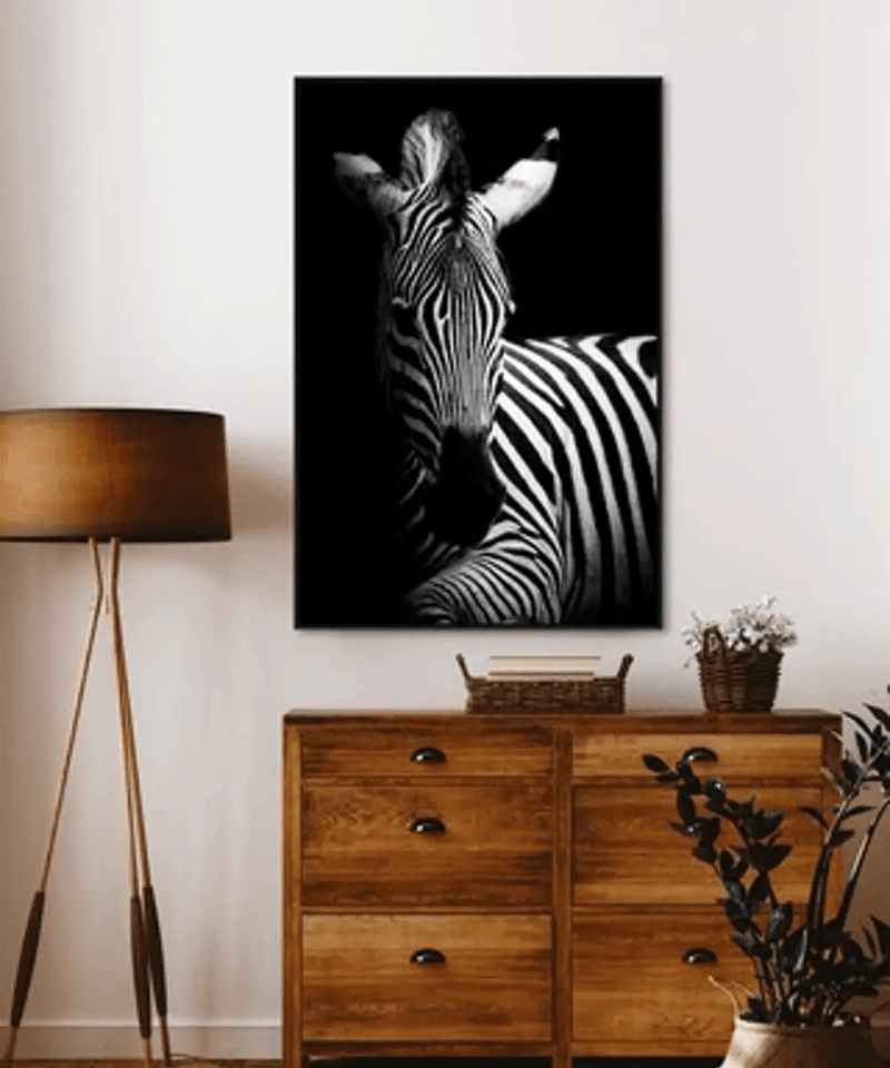Framed Canvas Art - Stripes by BroDeals