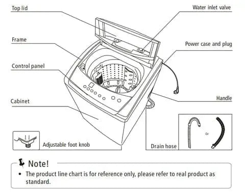 BroDeals washing machine Midea 7KG Top Load Washing Machine with i-clean Function DMWM70G2 Midea 7KG Top Load Washing Machine with i-clean Function DMWM70G2
