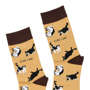 Barekind NZ Socks Save the Brown Cat Bamboo Socks Save the Brown Cat Bamboo Socks