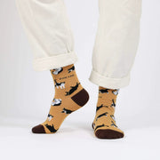 Save the Brown Cat Bamboo Socks by Barekind NZ