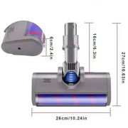 Soft Roller Floor Brush Head Replacement for V6 DC45 DC62 DC74 DC58 DC61 Vacuum Cleaners by Habicare