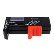 BT-168 Universal Battery Tester – AA/AAA/C/D/9V Button Cell Checker by Habicare
