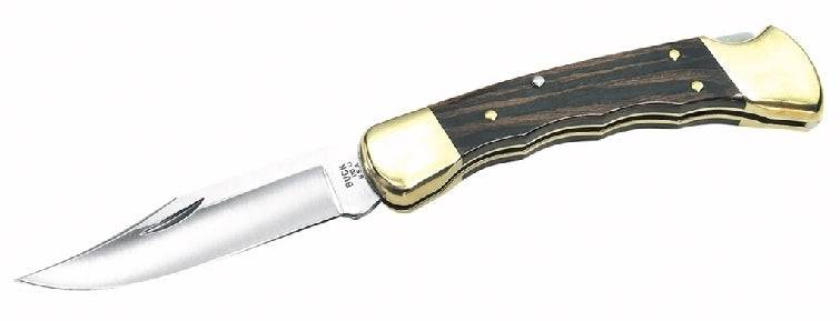 Buck 110 Folding Hunter Finger Grooved - Action Outdoors Kiwi