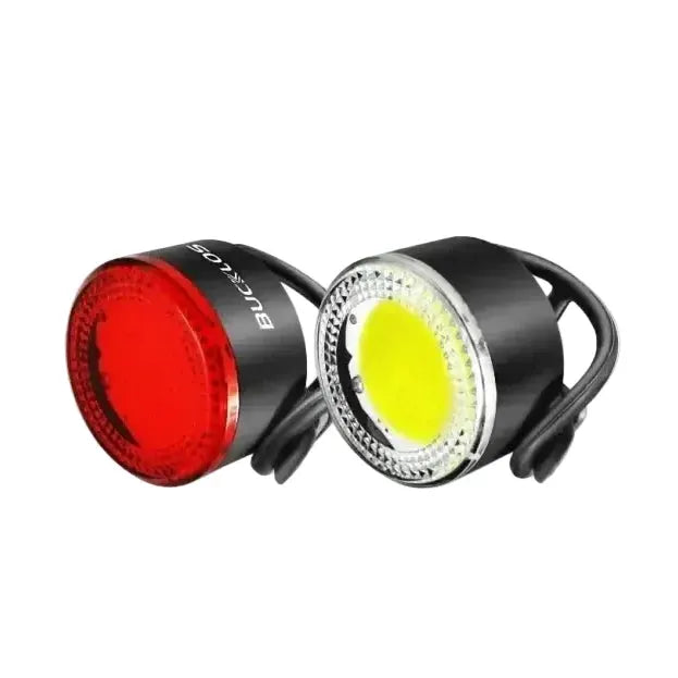 USB Rechargeable Bicycle Front & Rear LED Lights by Habicare