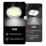 USB Rechargeable Bicycle Front & Rear LED Lights by Habicare