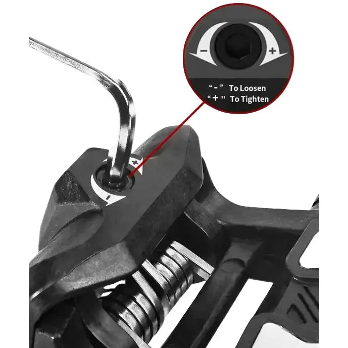 Carbon Nylon Clipless Bike Pedals by Habicare