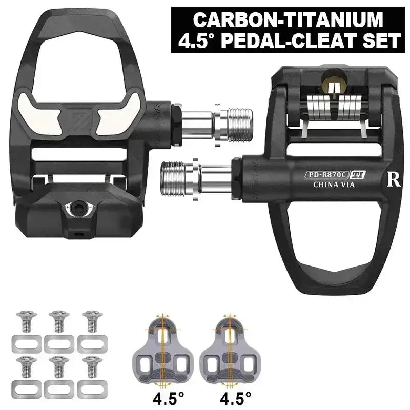 Carbon Nylon Clipless Bike Pedals by Habicare