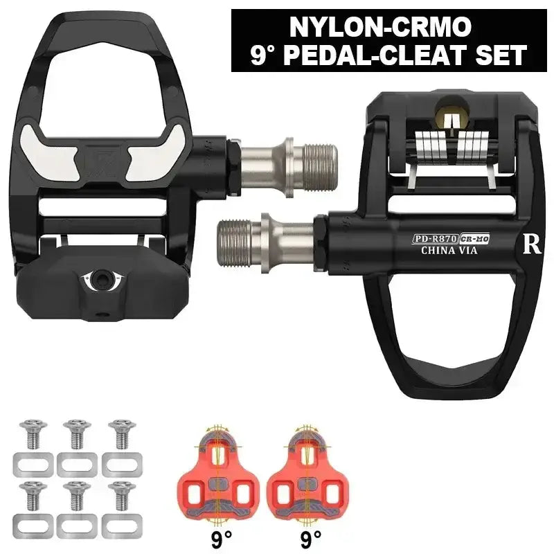 Carbon Nylon Clipless Bike Pedals by Habicare