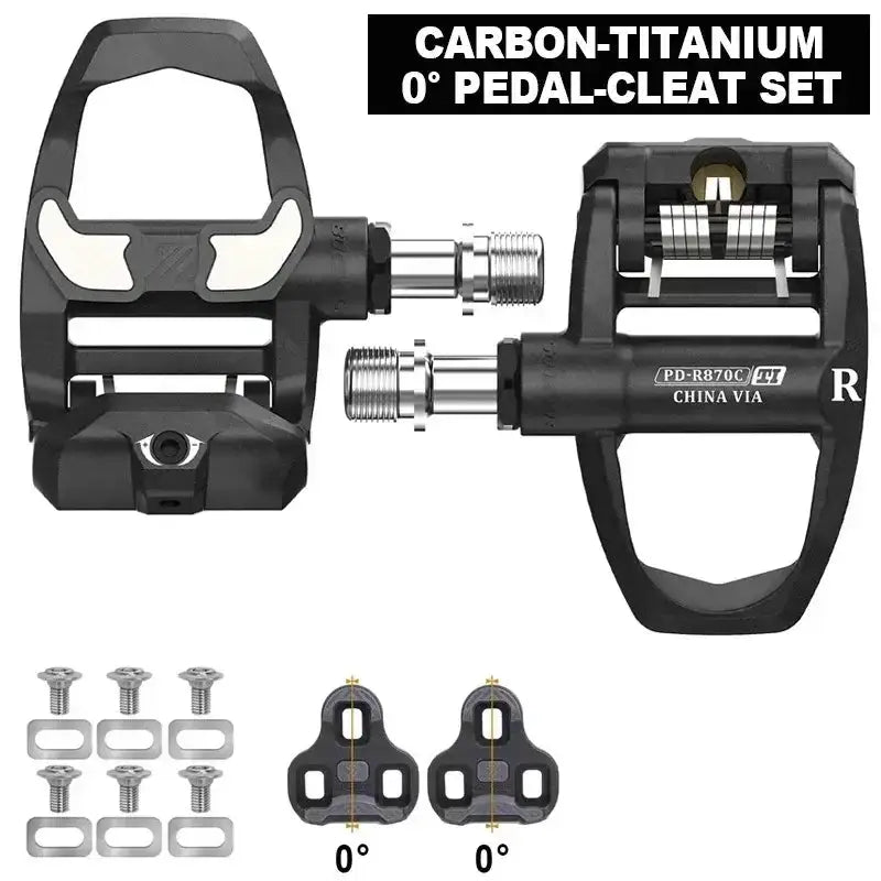 Carbon Nylon Clipless Bike Pedals by Habicare