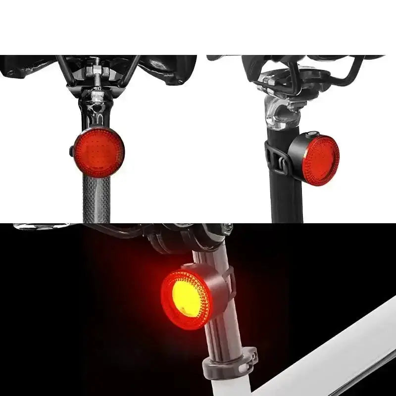 Rechargeable Bicycle Front & Rear Light Set by Habicare