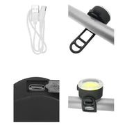 Rechargeable Bicycle Front & Rear Light Set by Habicare