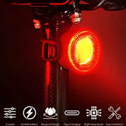 Rechargeable Bicycle Front & Rear Light Set by Habicare