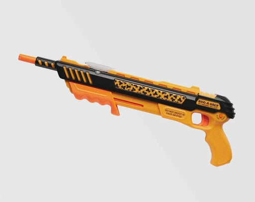Bug-A-Salt 3.0 Orange Crush Edition fly hunting gun in bright orange and black colors.