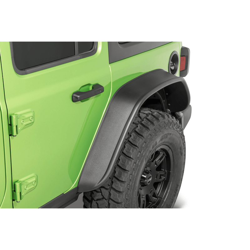 Magwarehouse.com Fender Flare Jeep Wrangler JL Fender Flares – Genuine Bushwacker Flat Style Jeep Wrangler JL Fender Flares – Genuine Bushwacker Flat Style