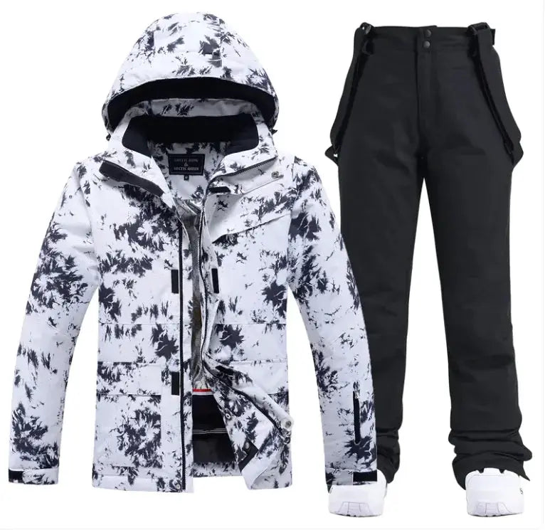 Ski Suit Men's and Women's - Waterproof Windproof Winter Snow Suit | Unisex 2-Piece Set by Mead's Supply & Equipment Outfitters limited
