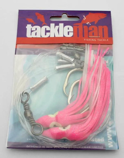 Tackleman Puka Octopus Rig – Tuna Circle 14/0 Hooks by NZ Diver