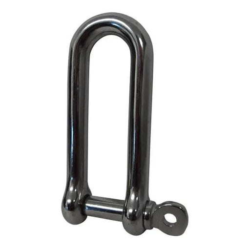 D Shackle 10mm 3/8" Long SS - Blister Pack by MaxTek