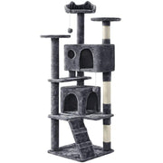 158cm 158cm Tall Cat Tree Condo Kitten Tree Tower by Yaheetech