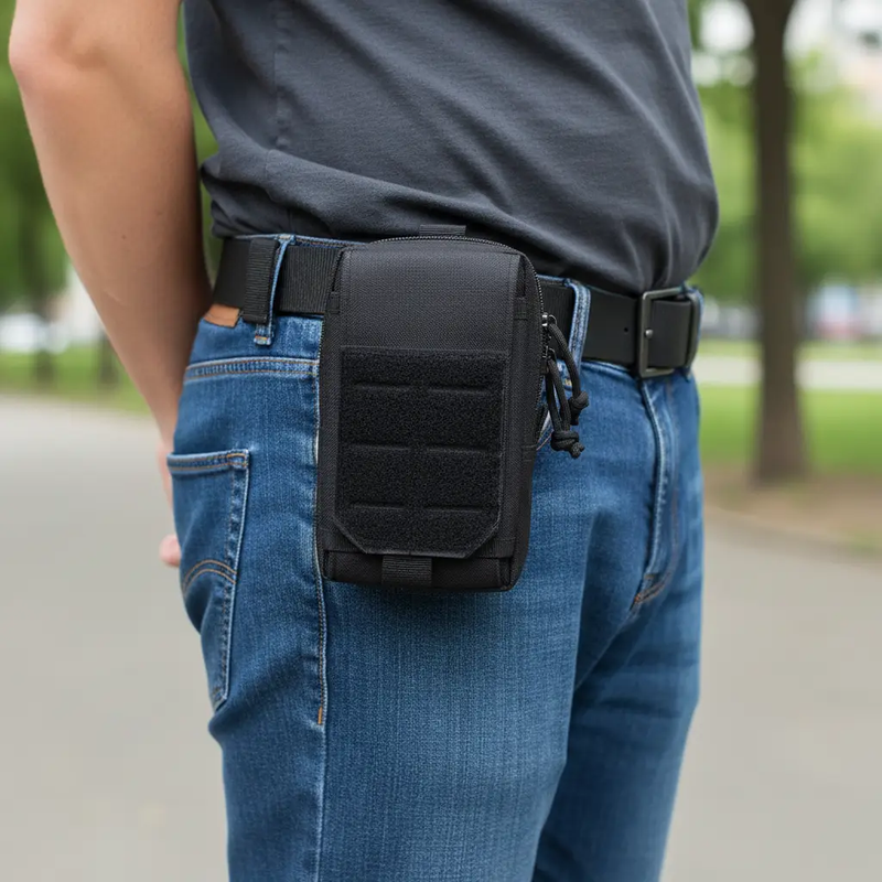 Tactical Phone Pouches Military MOLLE Bag Mobile Phone Holder Waist Belt Bags by dealonline.co.nz