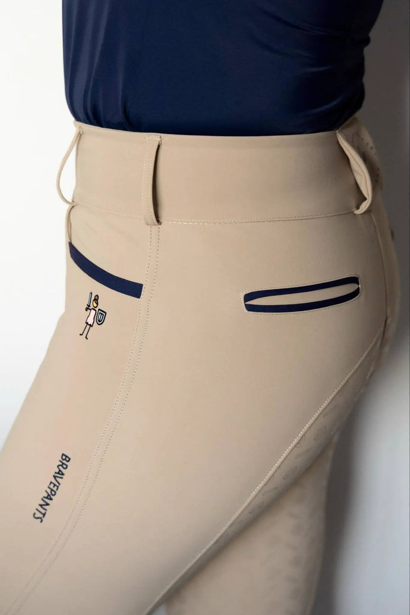 DW Endura Basic-B Navy Trim Knee Grip by The Brave Pants Company